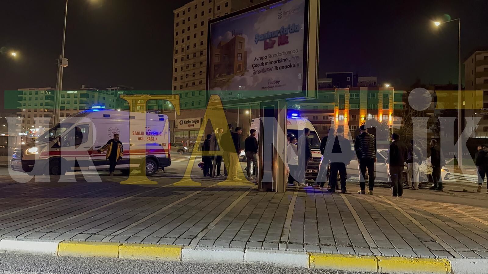 Karaköprü Balıkayağı Kavşağında Kaza (1)