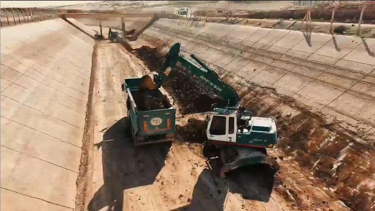 Şanliurfa Ve Harran Ovalarinda Sulama Kanallari Temi̇zleni̇yor