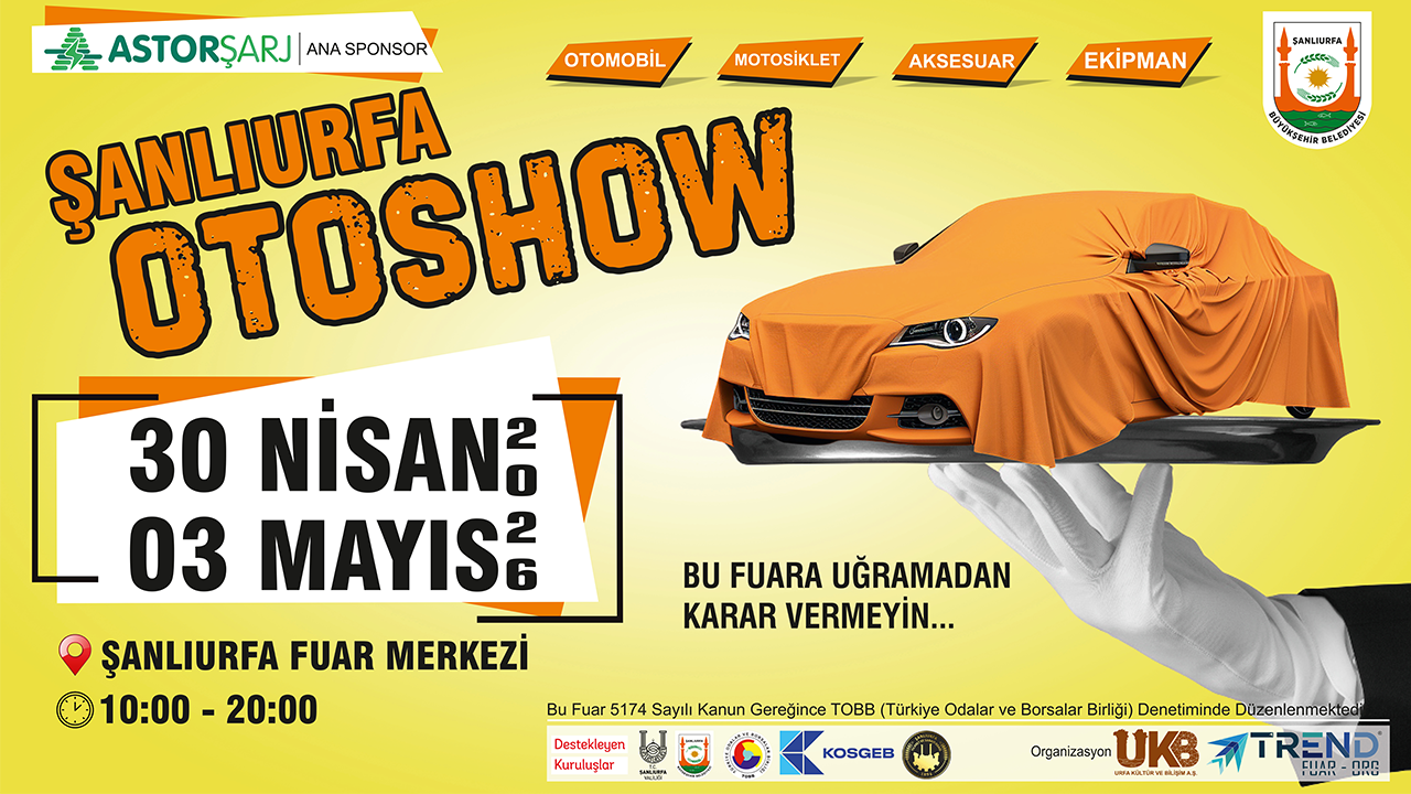 Şanlıurfa’da Dev Buluşma Otoshow 2026 Kapılarını Açıyor! Jpg