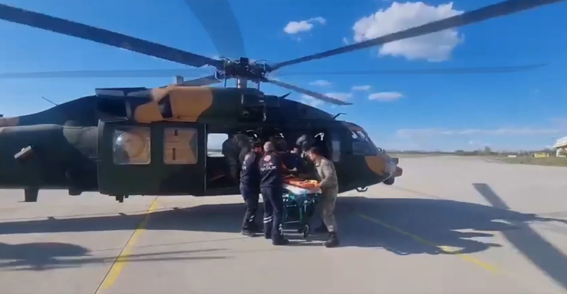 Şanlıurfa’nın Komşu İlinde Ağır Yaralı Olarak Bulundu Helikopter İle Kurtarıldı-2