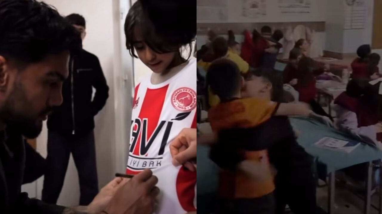 Şanlıurfaspor Maçı Sonrası Gündem Olan Okula Batman Petrolspor’dan Ziyaret (2)