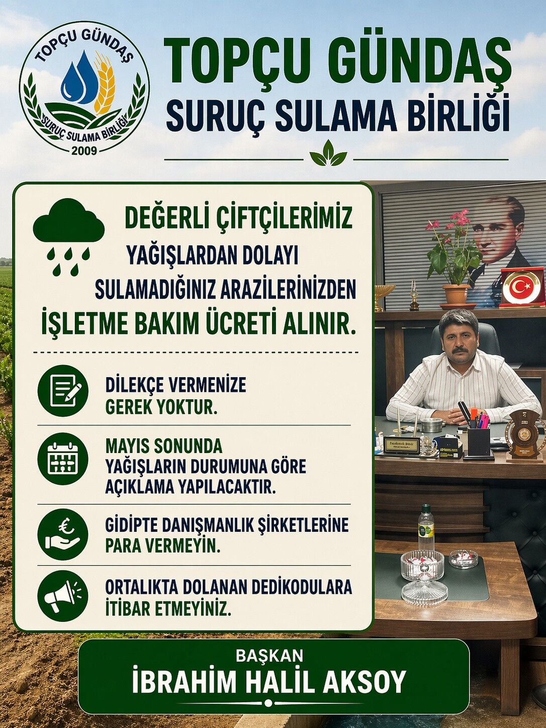 Topçu Gündaş Suruç Sulama Birliği