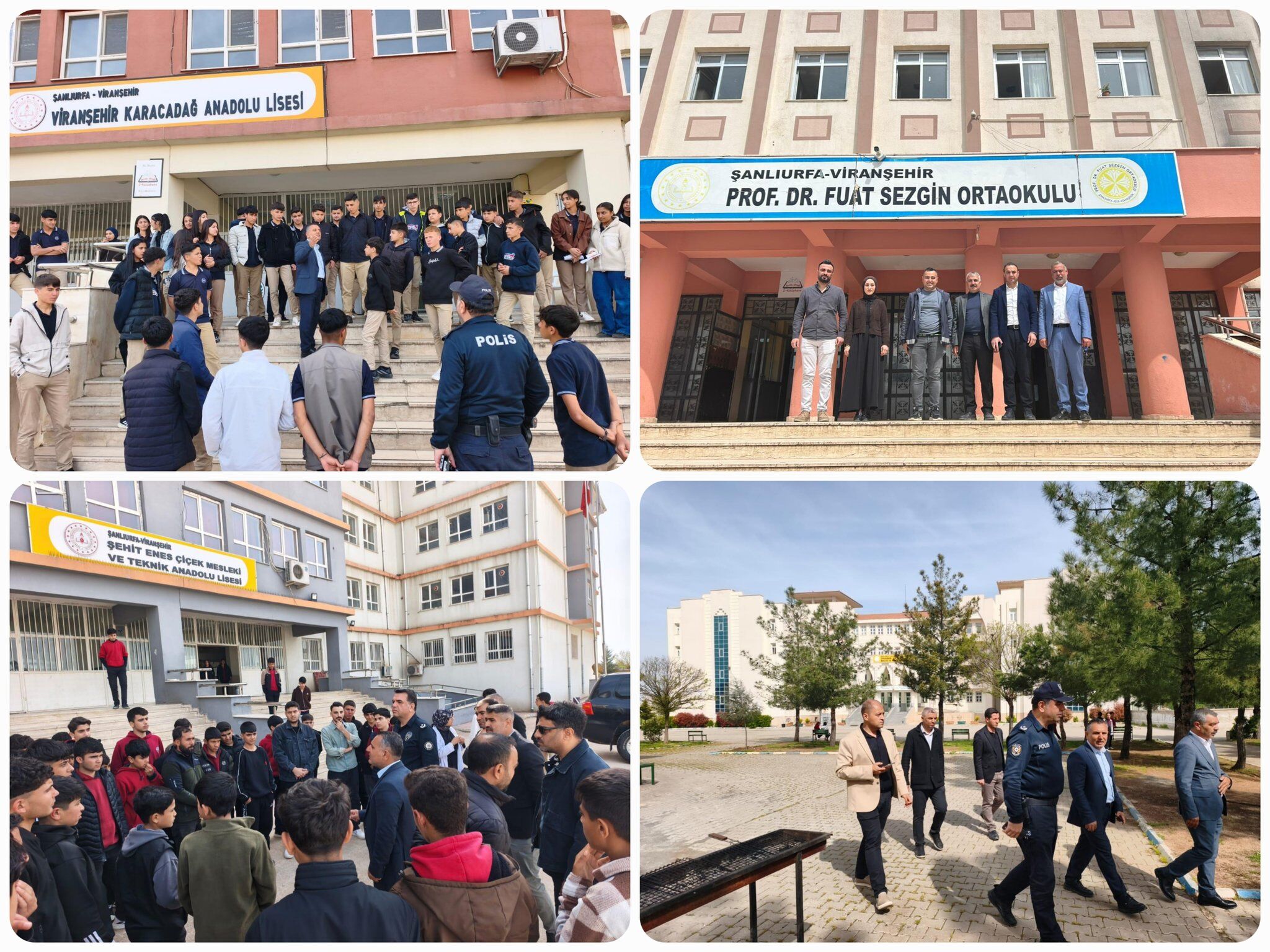 Viranşehir’de Polis Ve Güvenlik Ekipleri Sahada