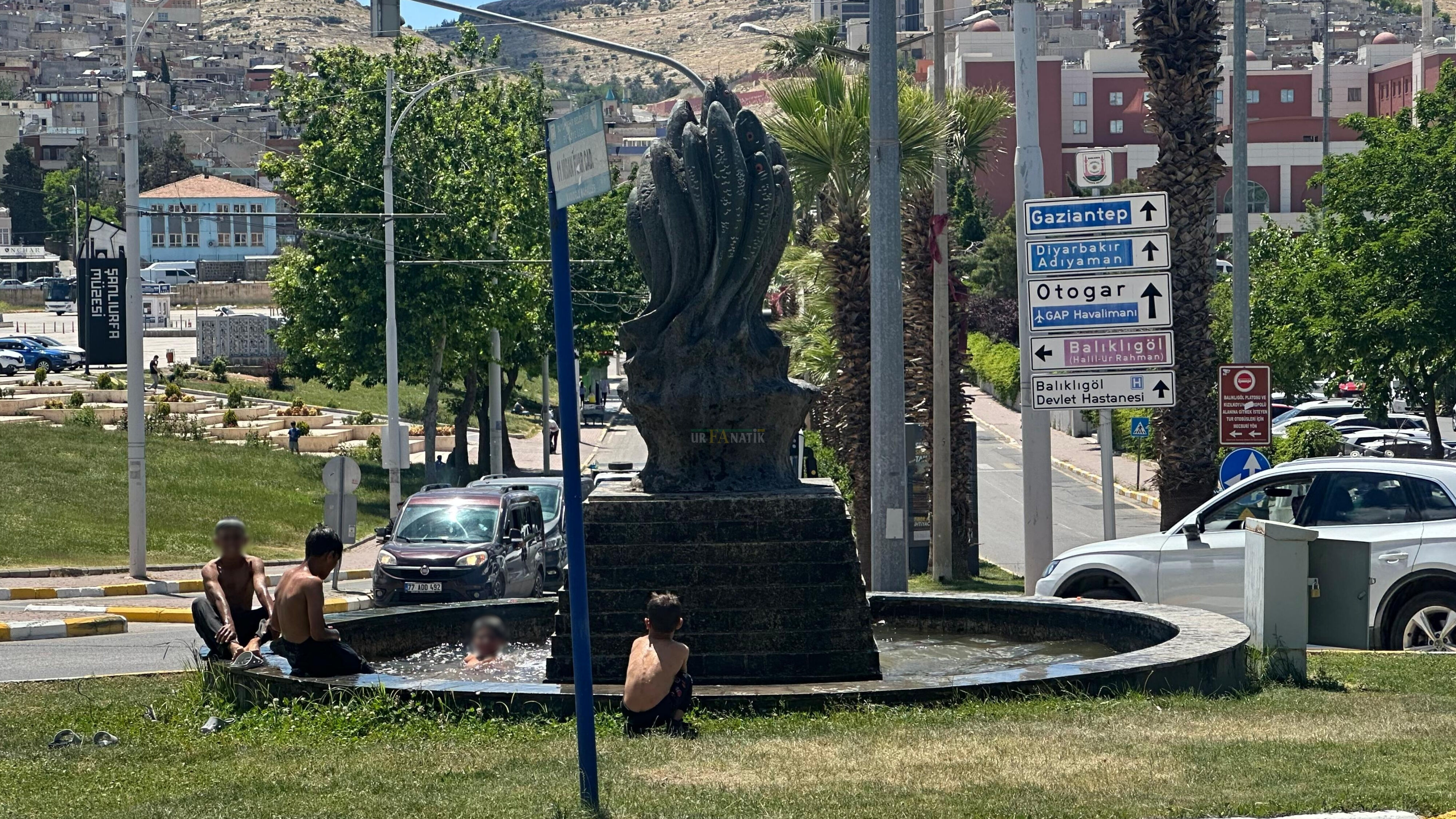 Çocukların Tehlikeli Serinlik Arayışı Şanlıurfa