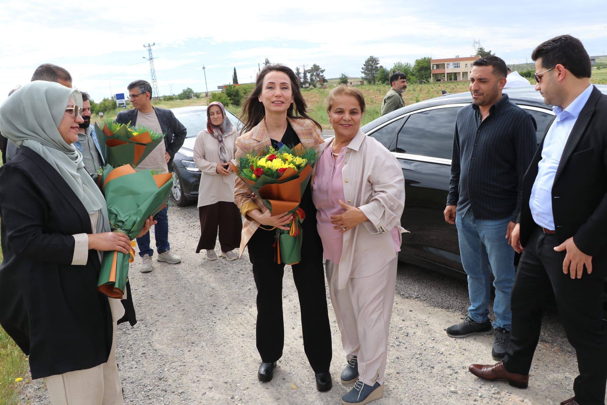 Dem Parti Eş Genel Başkanı Tülay Hatimoğulları Bozova’yı Ziyaret Etti (3)