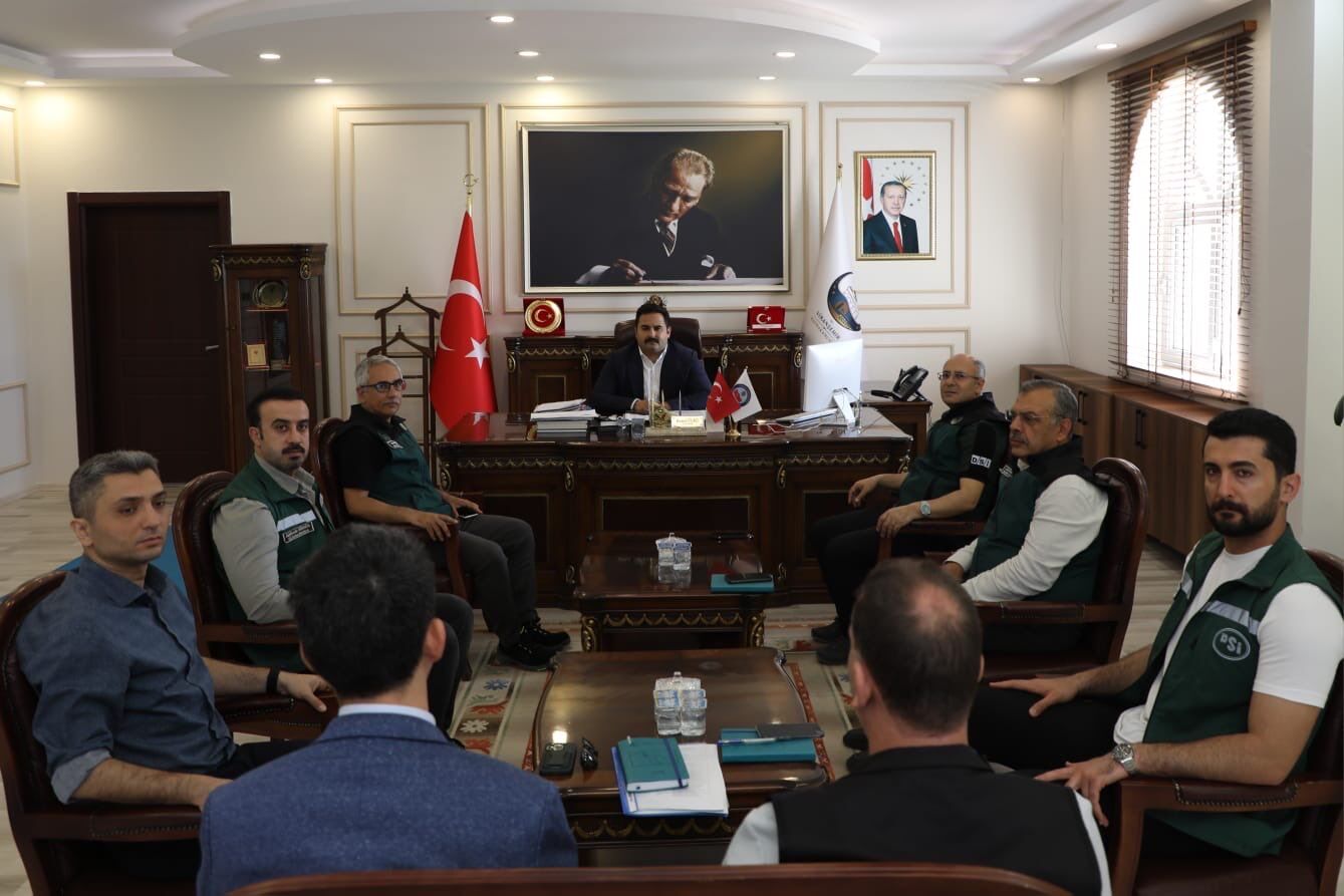 Dsi̇ Bölge Müdürü Kösalı'dan Kaymakam Ülkü'ye Ziyaret