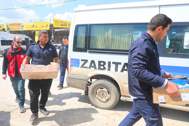 Harran’da Zabıta ve Tarım Ekiplerinden Gıda Denetimi-3