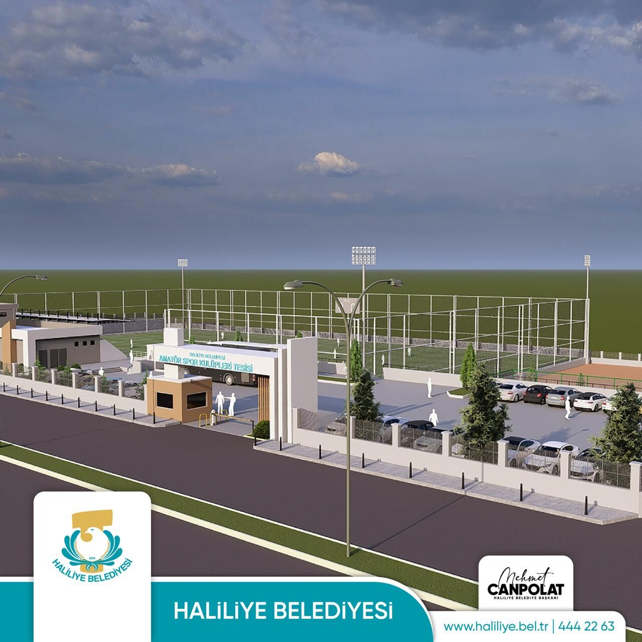 Haliliye Belediyesi Modern Spor Tesisi Çalışmalarına Başladı-2
