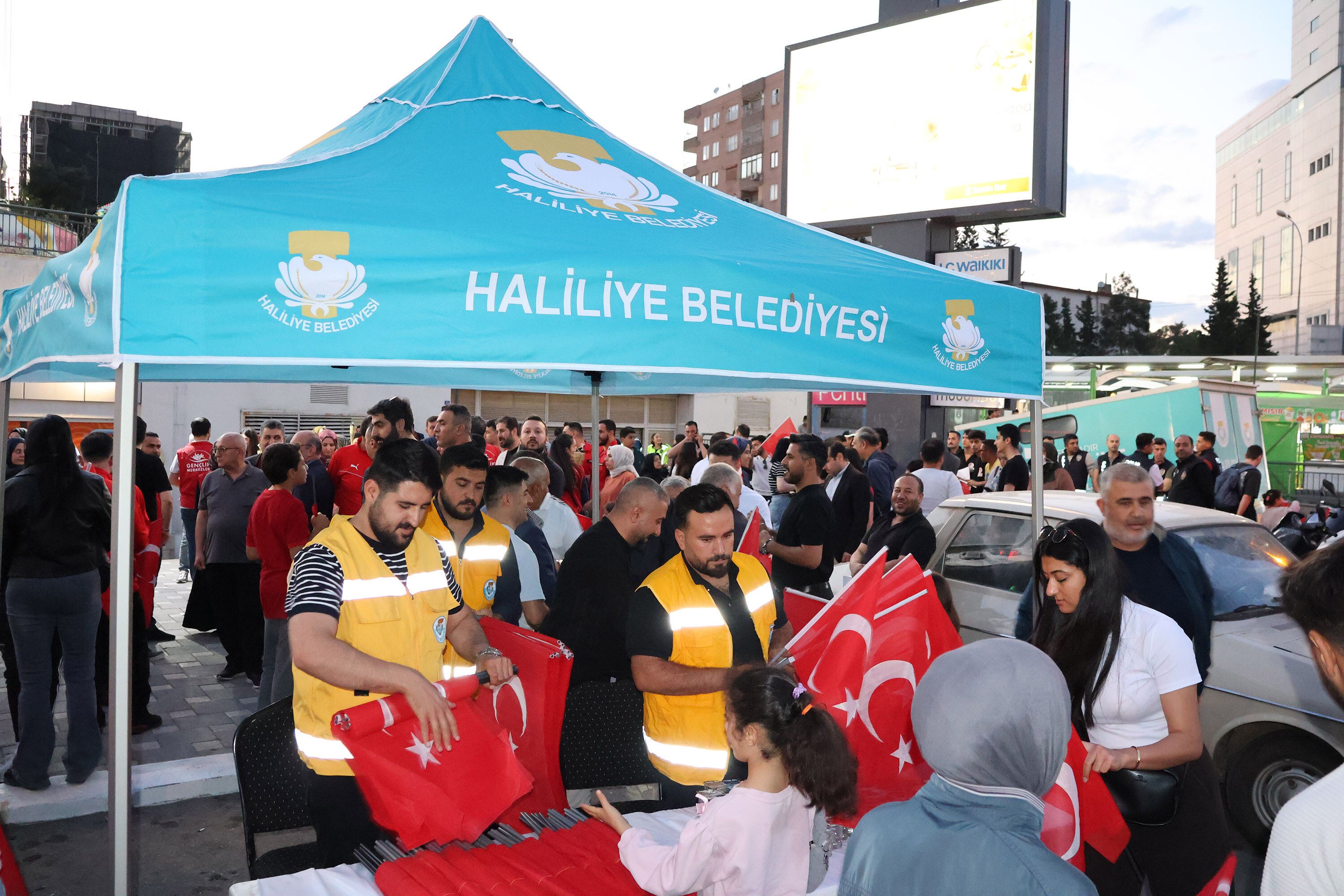 Hali̇li̇ye Mehterani 19 Mayis Korteji̇ne Damga Vurdu (1)