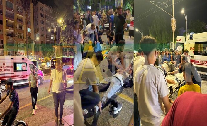 Haliliye'de Motosiklet Yaya Çarptı