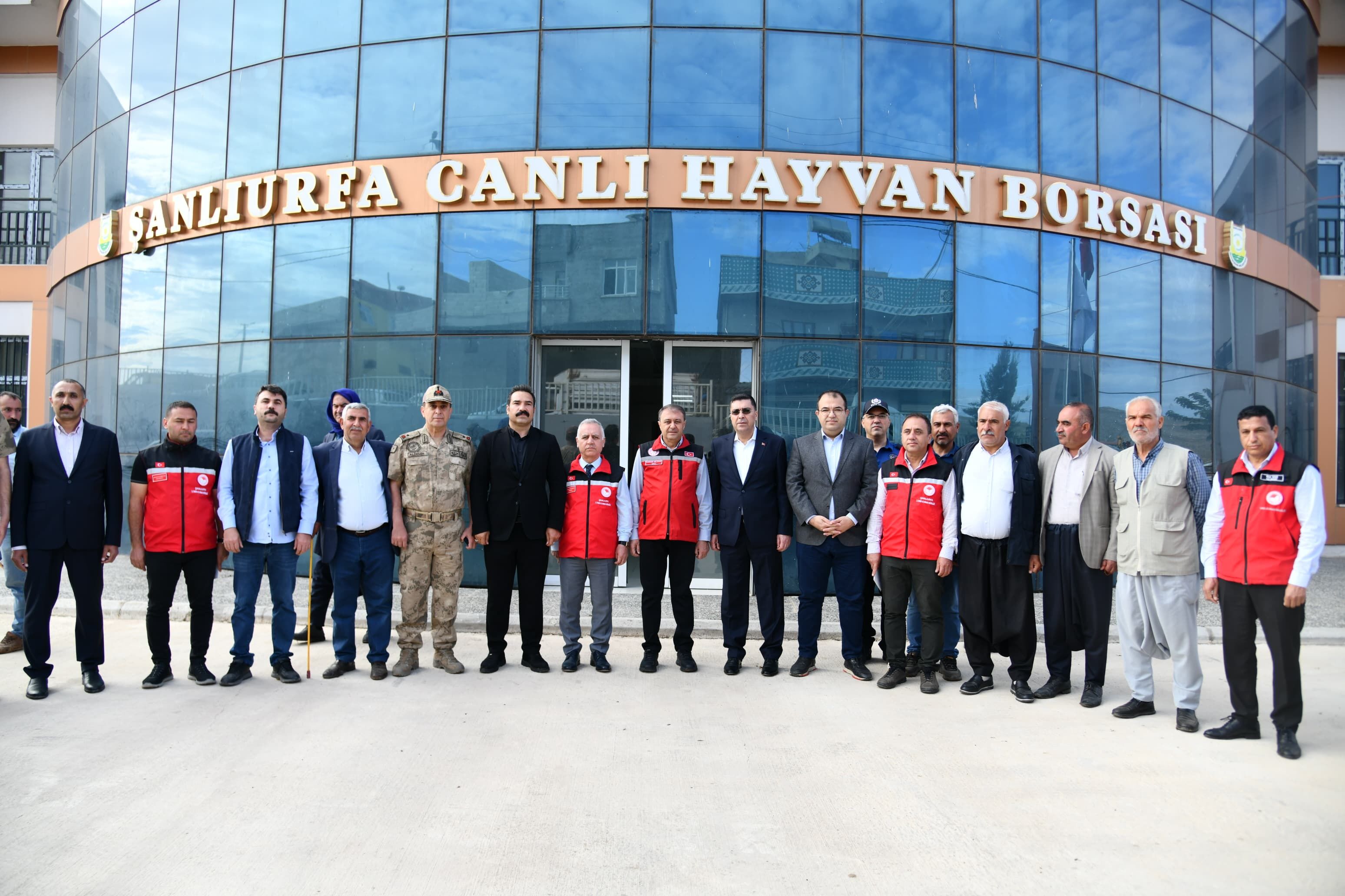 Hasan Şıldak Canlı Hayvan Borsası Ziyaret