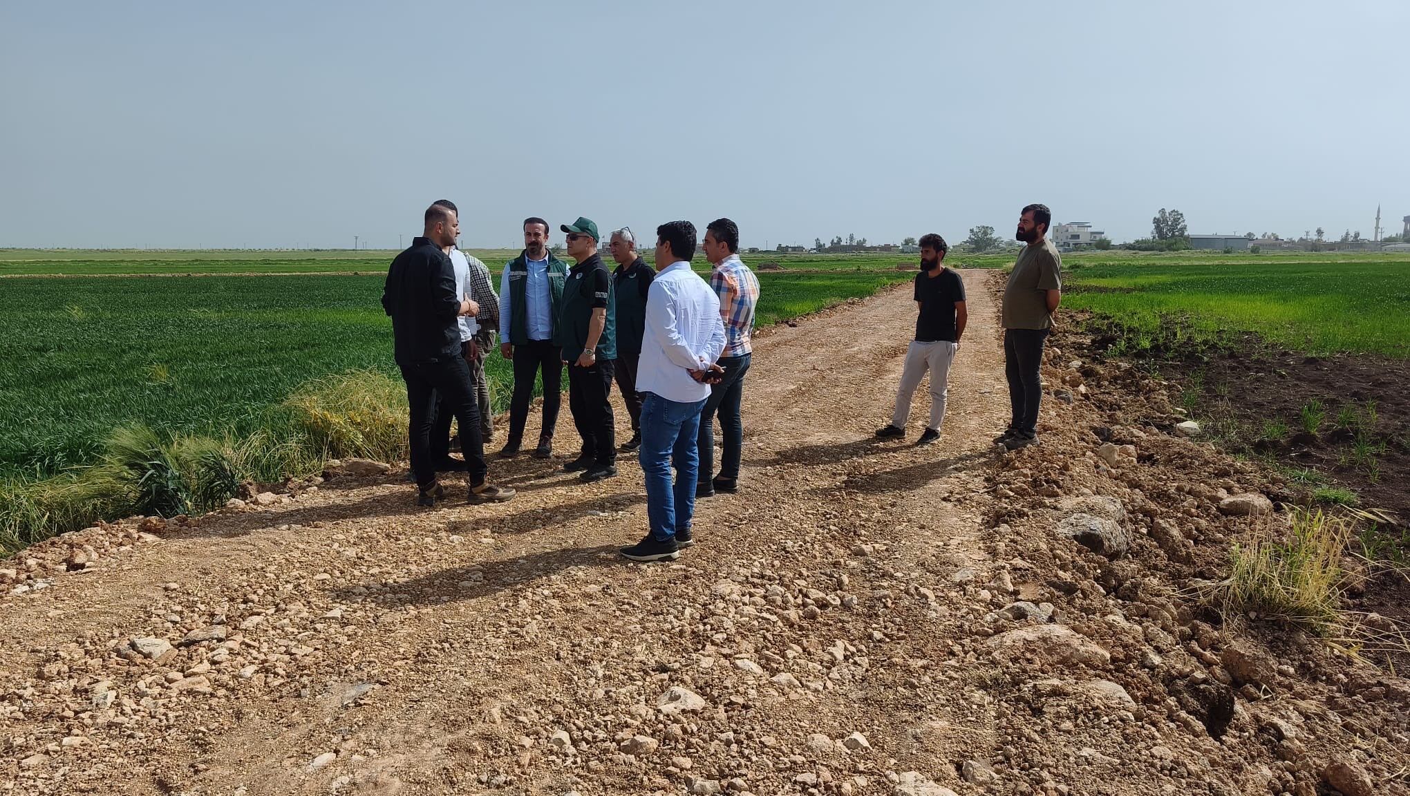 Mardin’de Dev Sulama Hamlesi Ali Naci Kösalı Sahada İnceledi 2
