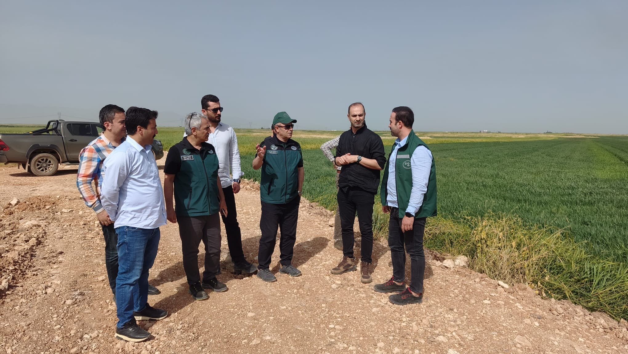 Mardin’de Dev Sulama Hamlesi Ali Naci Kösalı Sahada İnceledi