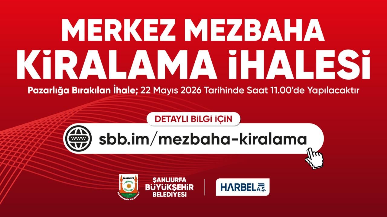 Merkez Mezbahasi Ki̇ralama İhalesi̇