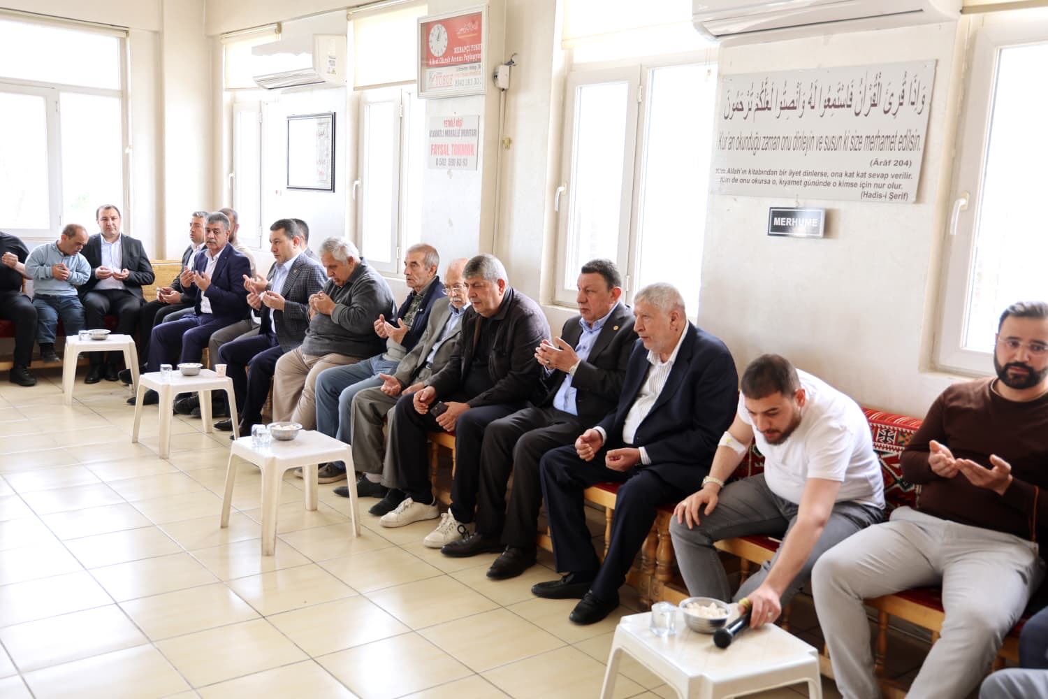 Şanlıurfa Milletvekili Ve Mahmut Özyavuz’dan Taziye Ziyareti