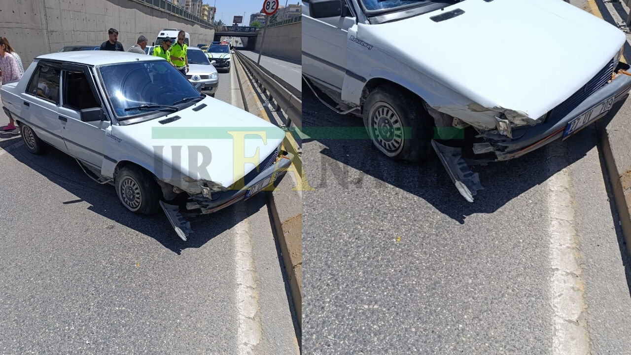Şanlıurfa Uçaksavar Kavşağı Kaza 2 Yaralı (3)