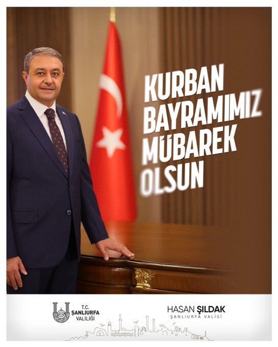 Şanlıurfa Valisi Hasan Şıldak Kurban Bayramı Mesajı Yayımladı 2 (2)