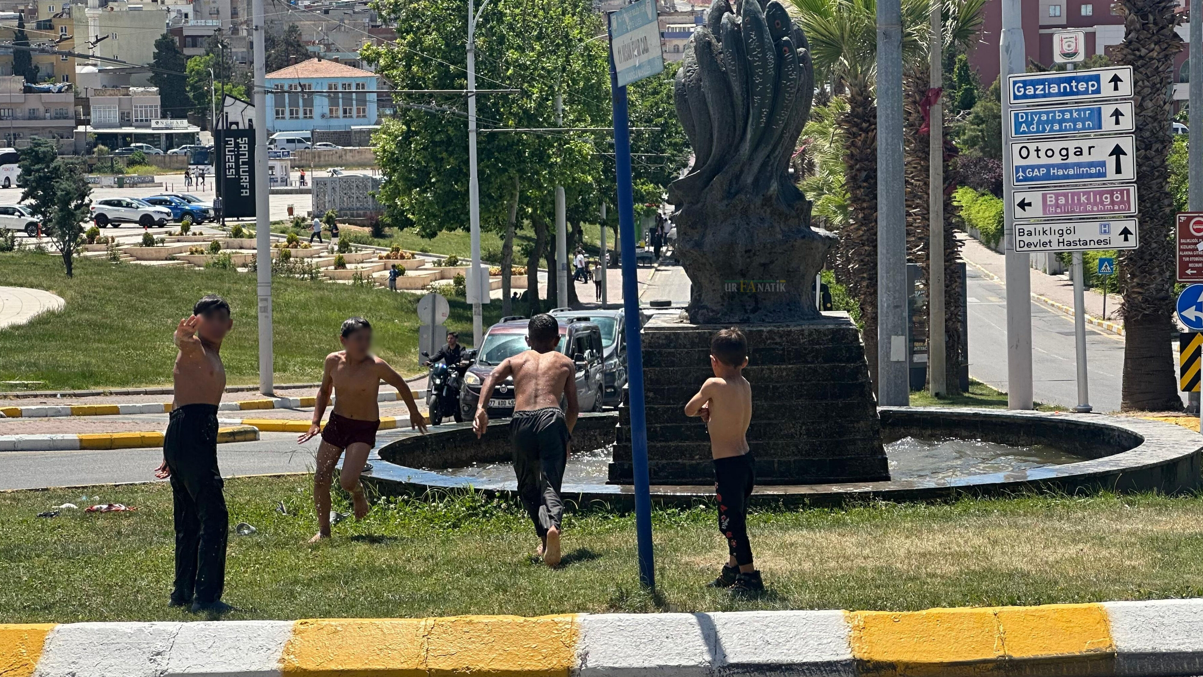 Şanlıurfa’da Tehlikeli Serinlik Arayışı