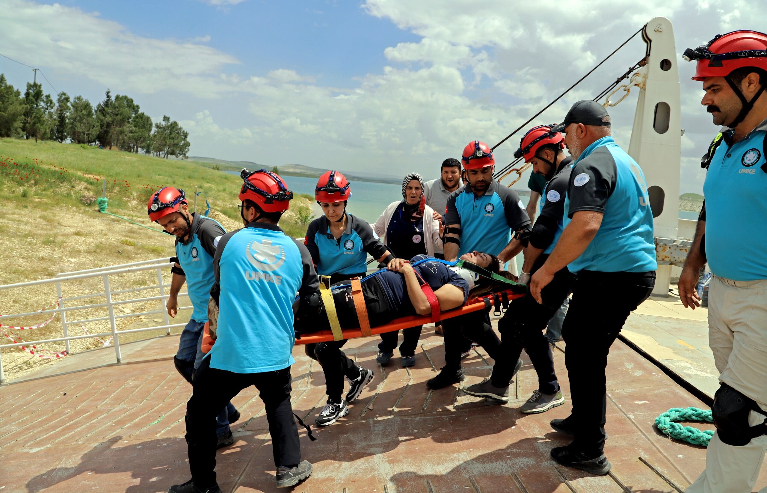 Şanlıurfa’da Umke Ekiplerinden Nefes Kesen Tatbikat (2)