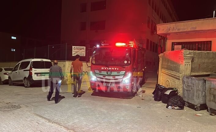 Şanlıurfa’da “Yangın Var” İhbarı Ekipleri Ayağa Kaldırdı (6)