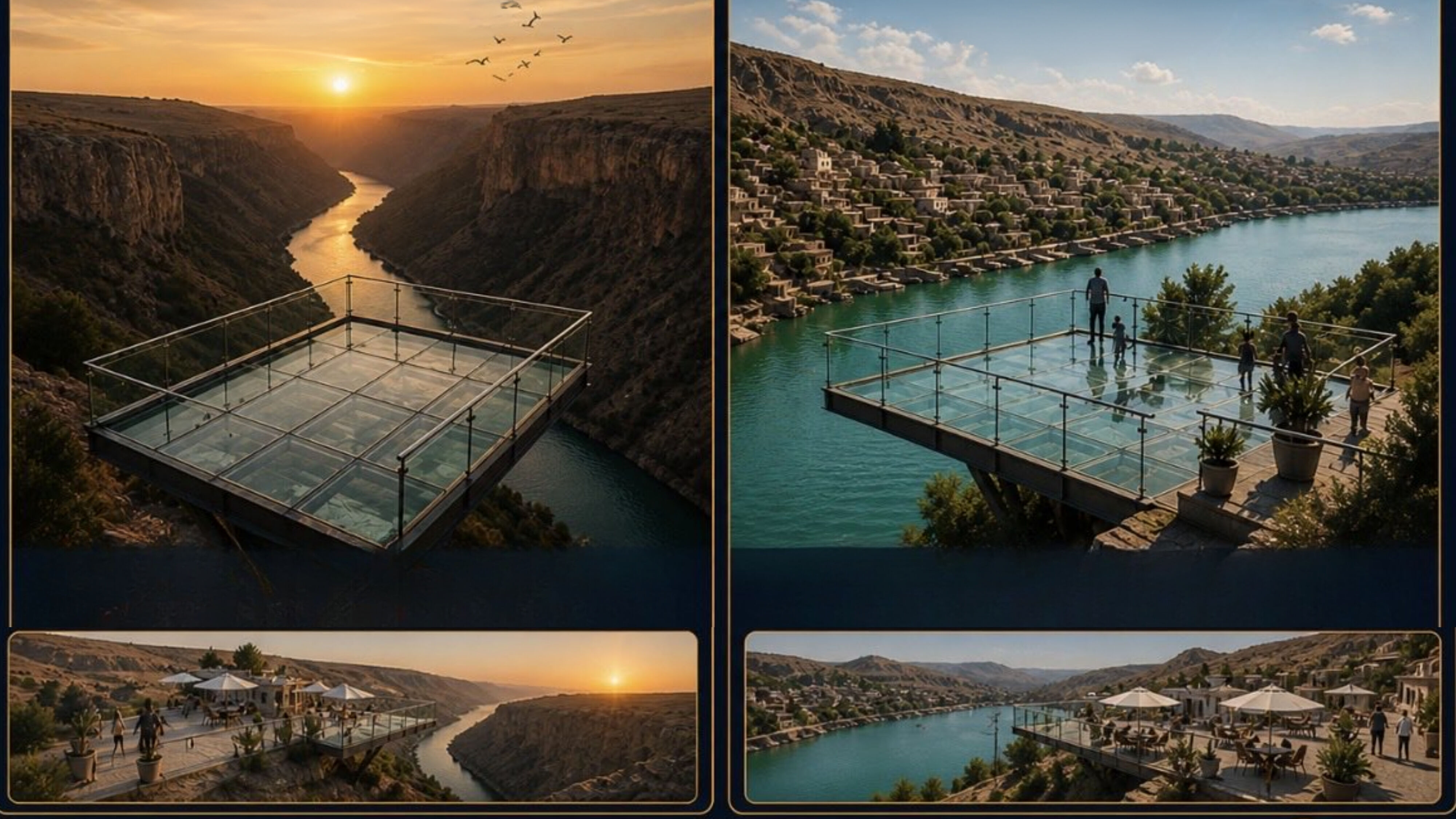 Şanlıurfa'nın Yeni Gözdesi Olacak İki Büyük Proje Cam Teraslar