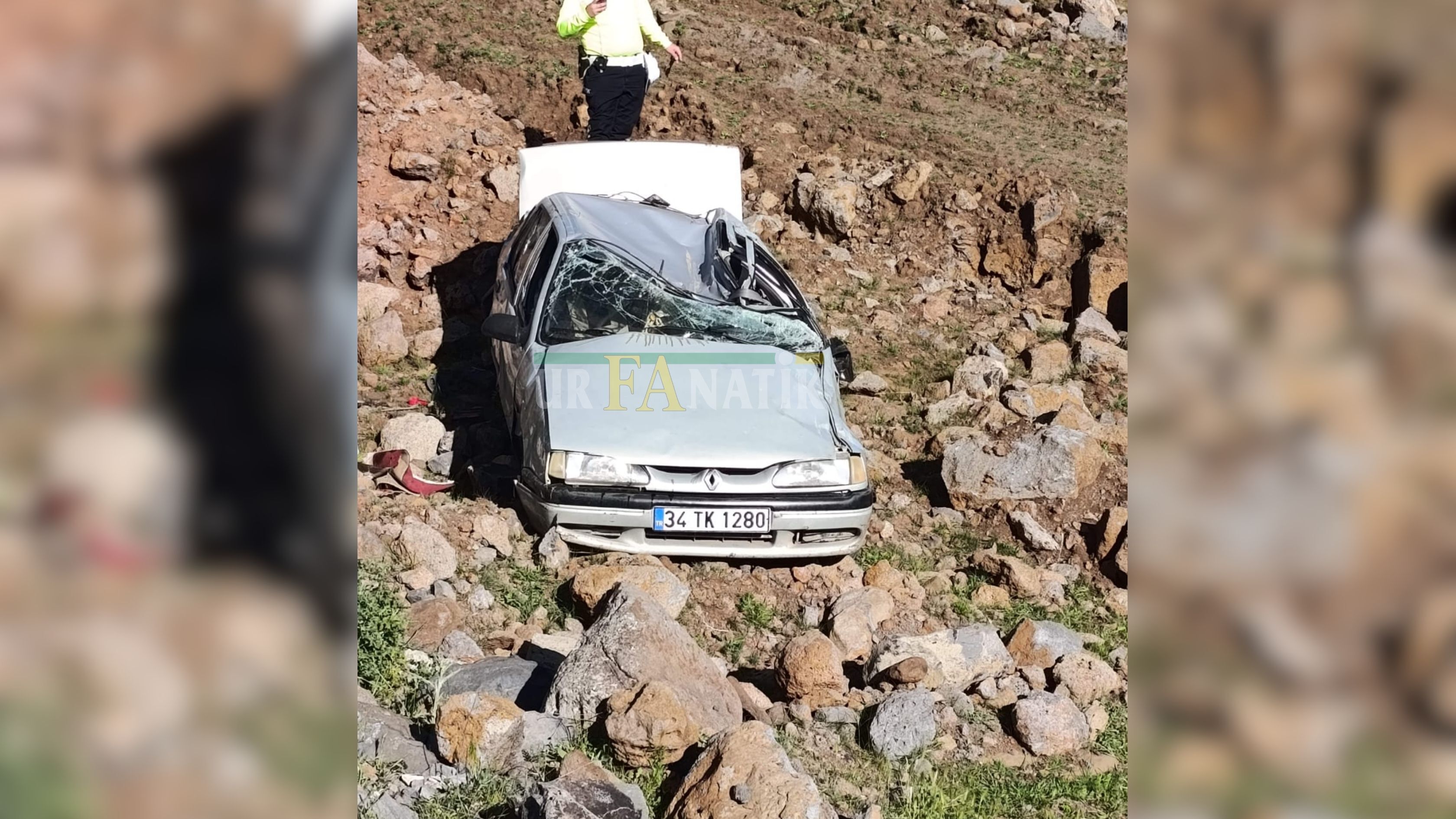 Siverek Diyarbakır Yolu Kaza-1
