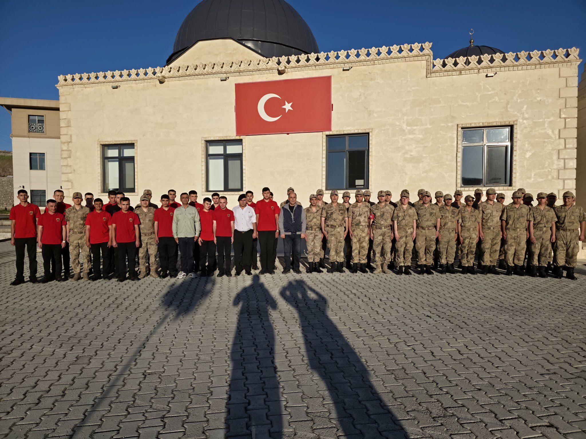 Tuğgeneral Ali Naci Aldemir Kışlada Jandarma Personelleriyle Bayramlaştı (1)