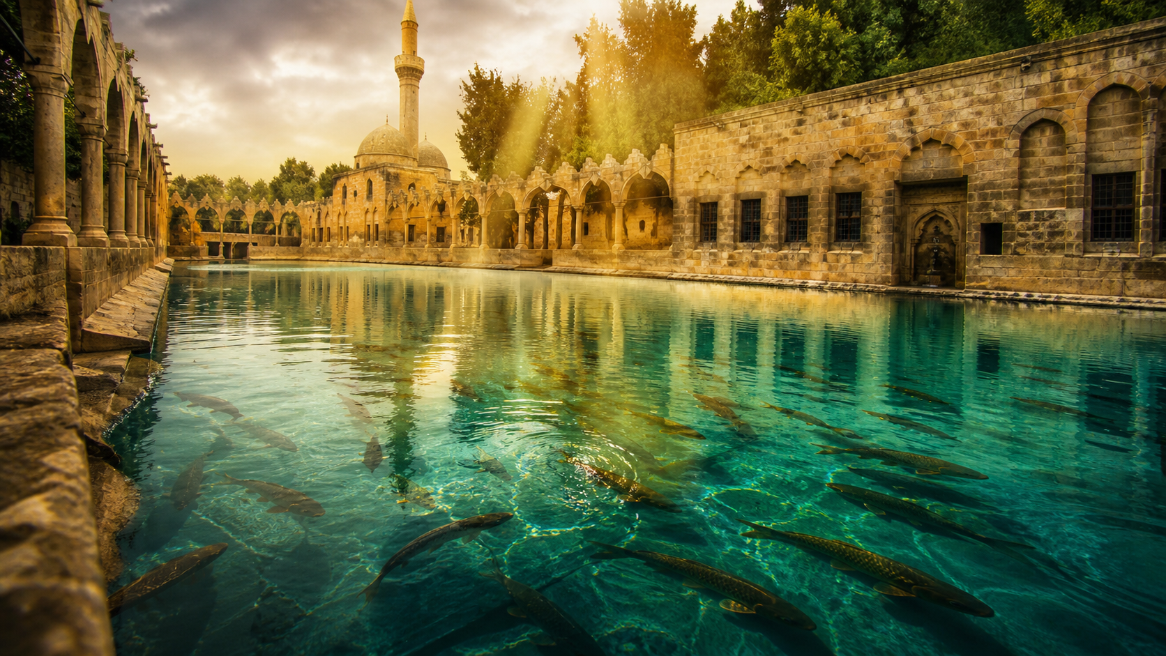 Urfa Balıklıgöl’ün Hikayesi Nedir? Urfa Balıklıgöl’deki Balıkların Sırrı Nedir?