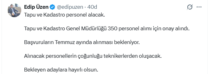 350 Kişilik Alım
