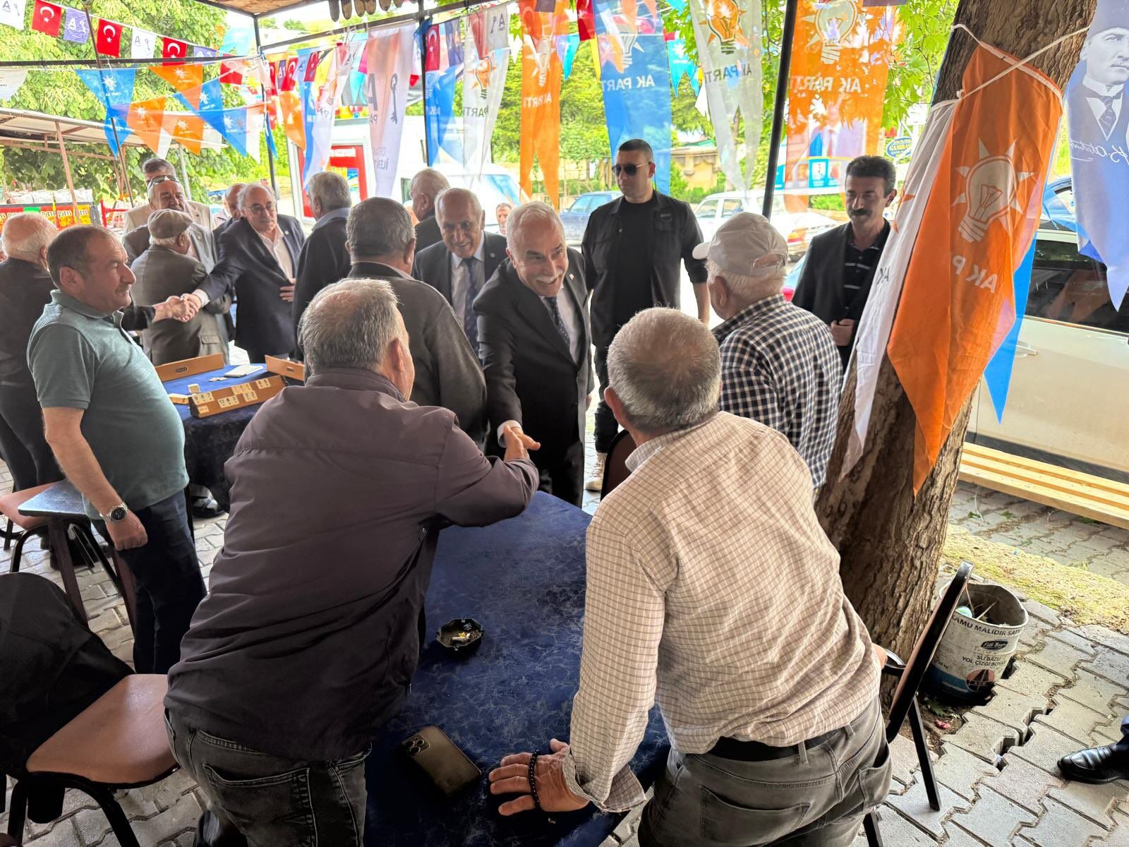 Ahmet Eşref Fakıbaba Nevşehir’de Seçim Çalışmalarına Katıldı (4)