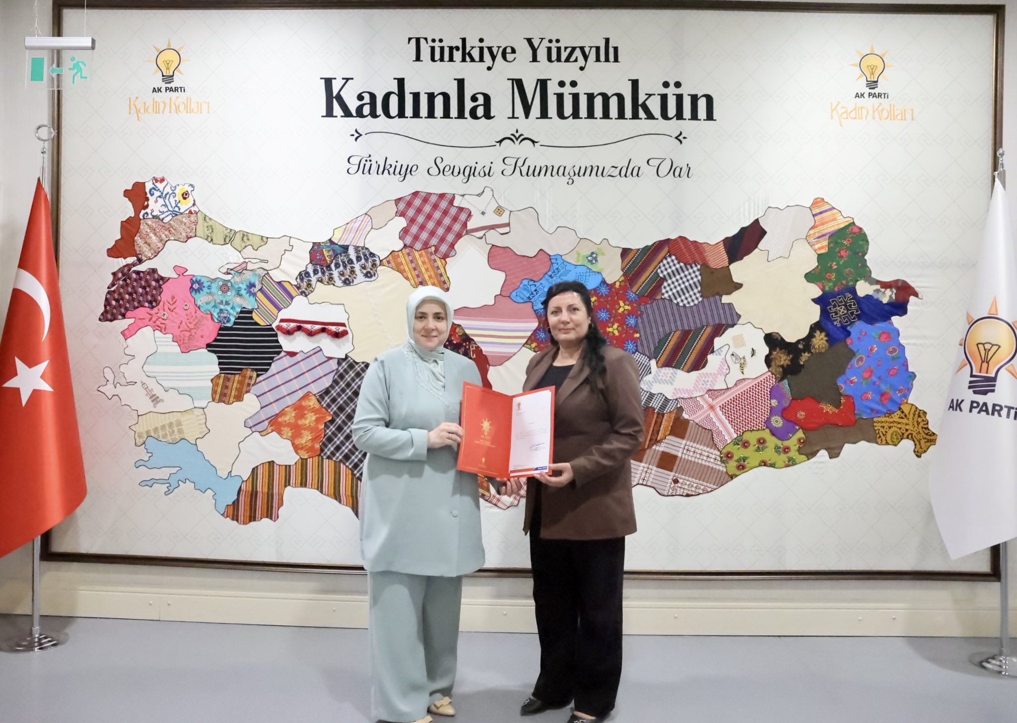 Ak Parti Suruç Kadın Kolları Başkanlığına Sibel Güneş Atandı (1)