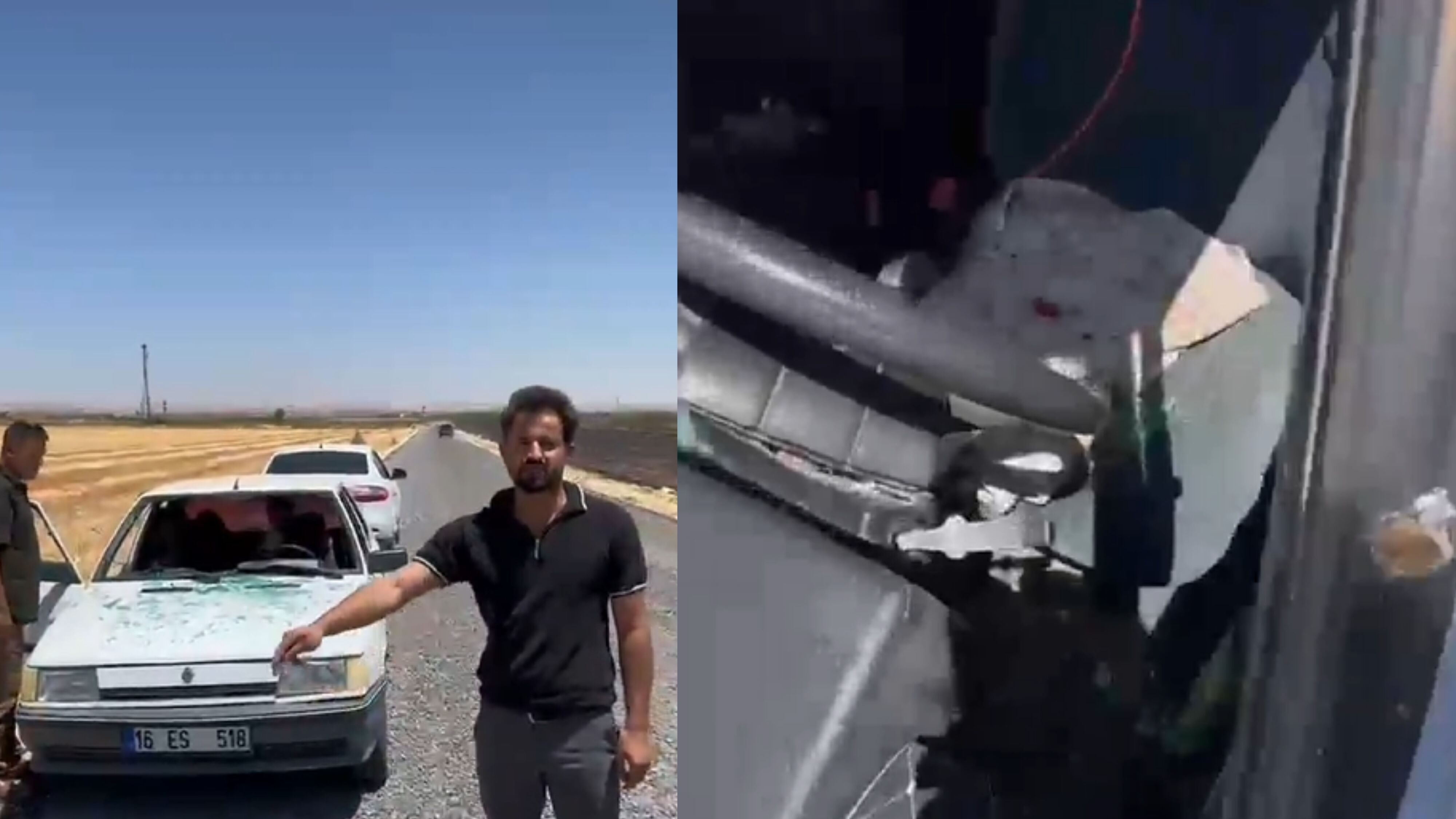 Araçlarda Maddi̇ Hasar Oluştu-1