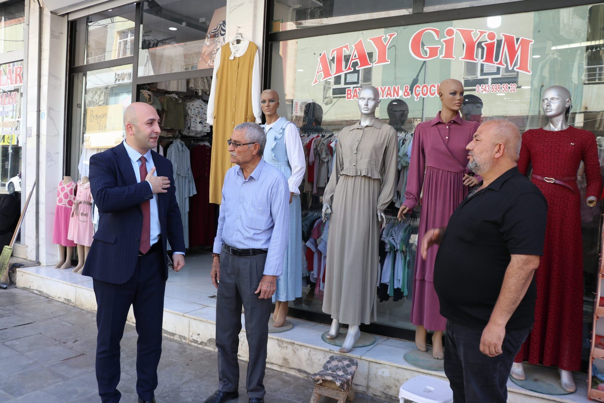 Ceylanpınar Kaymakamı Çakal Esnafı Ziyaret Etti 3