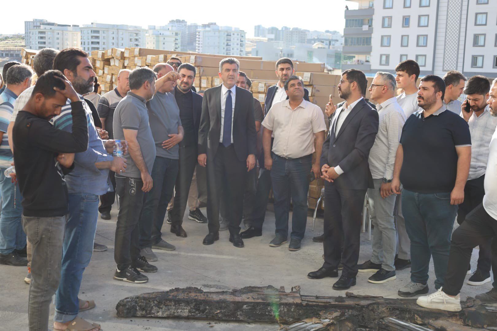 Günbegi Yangın Yerinde 1