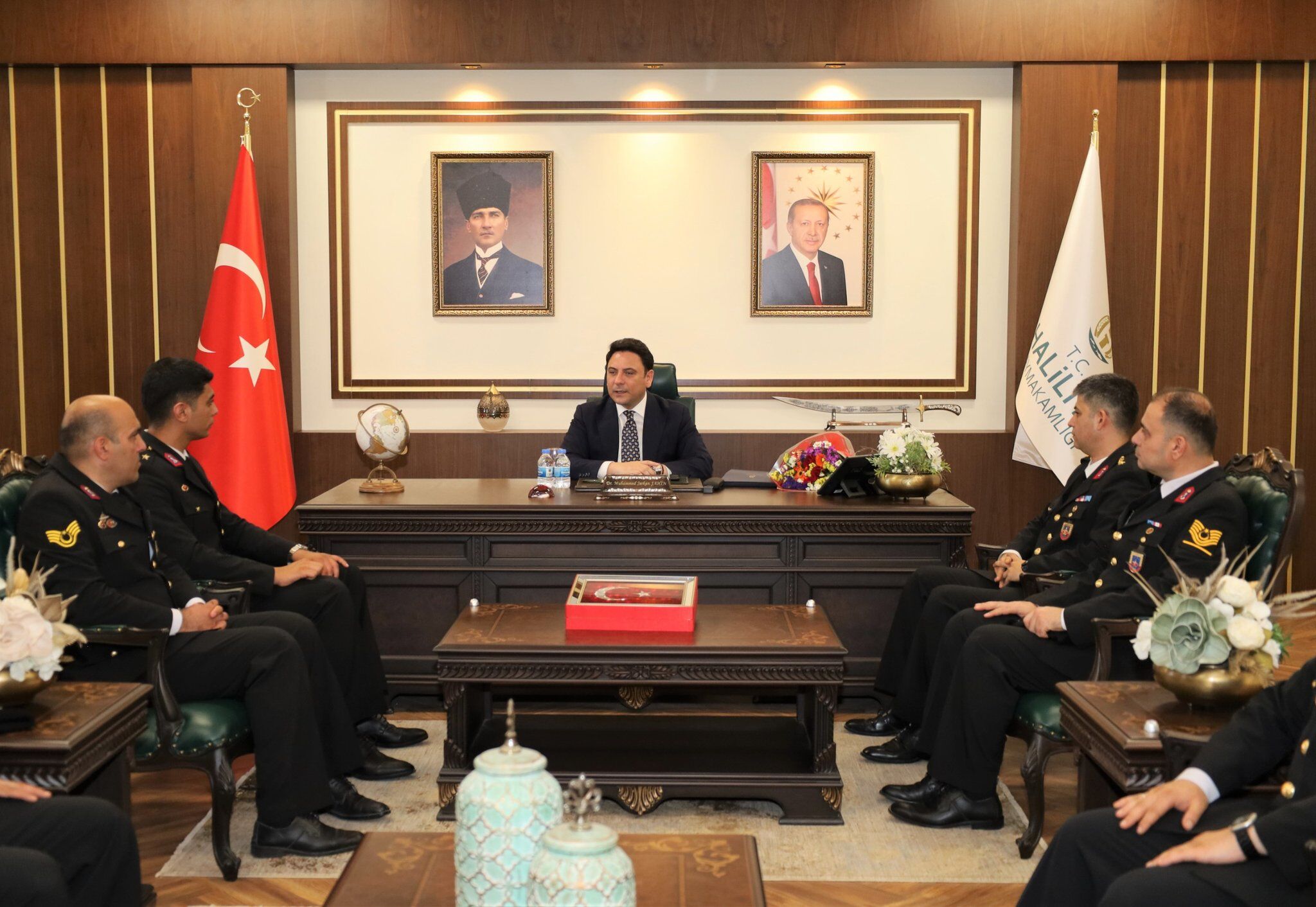 Haliliye Kaymakamlığı Jandarma Teşkilatını Ağırladı-1