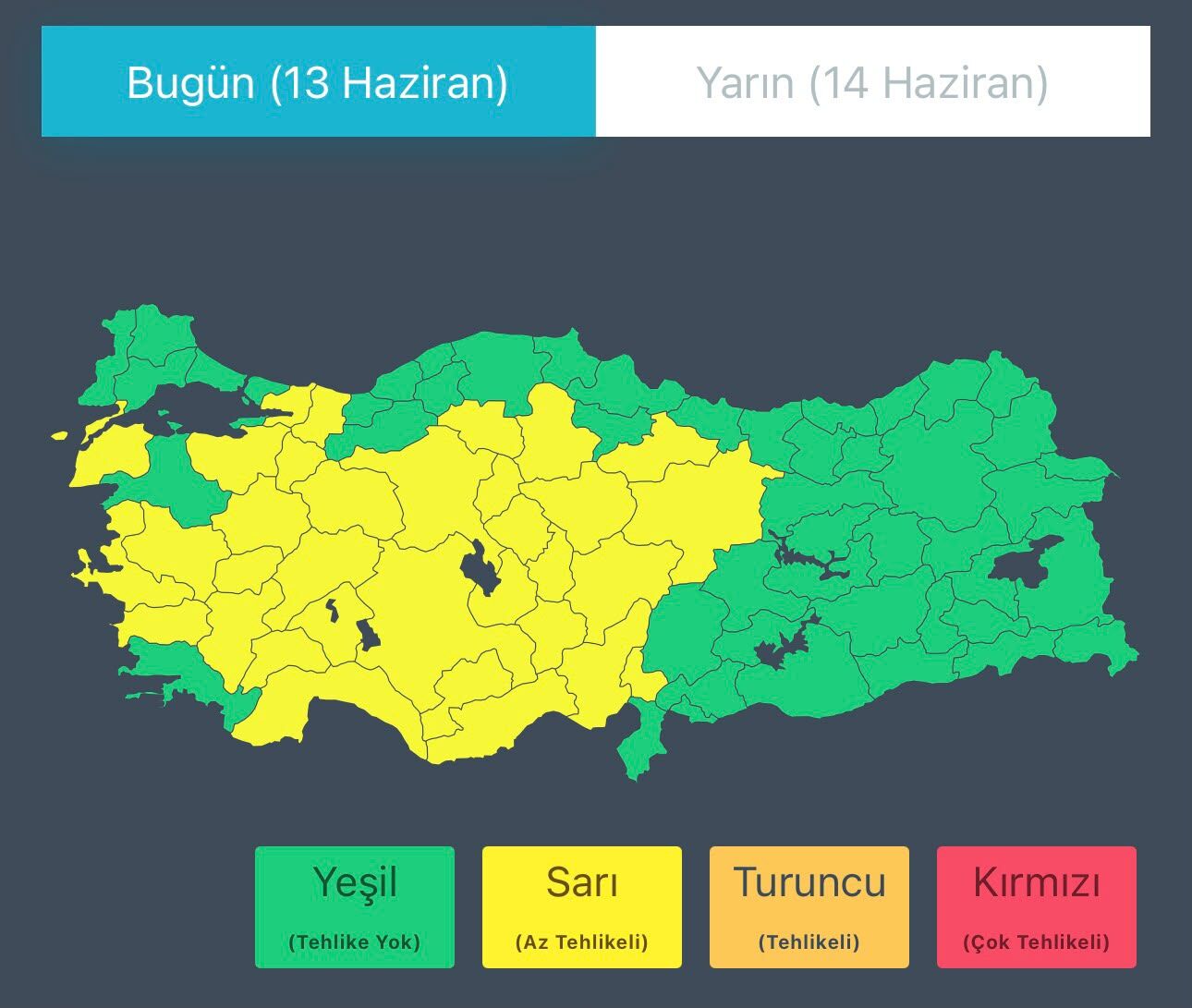 İçişleri Bakanlığı Uyardı: Hafta Sonu Çok Sayıda İl İçin Sağanak Alarmı-2