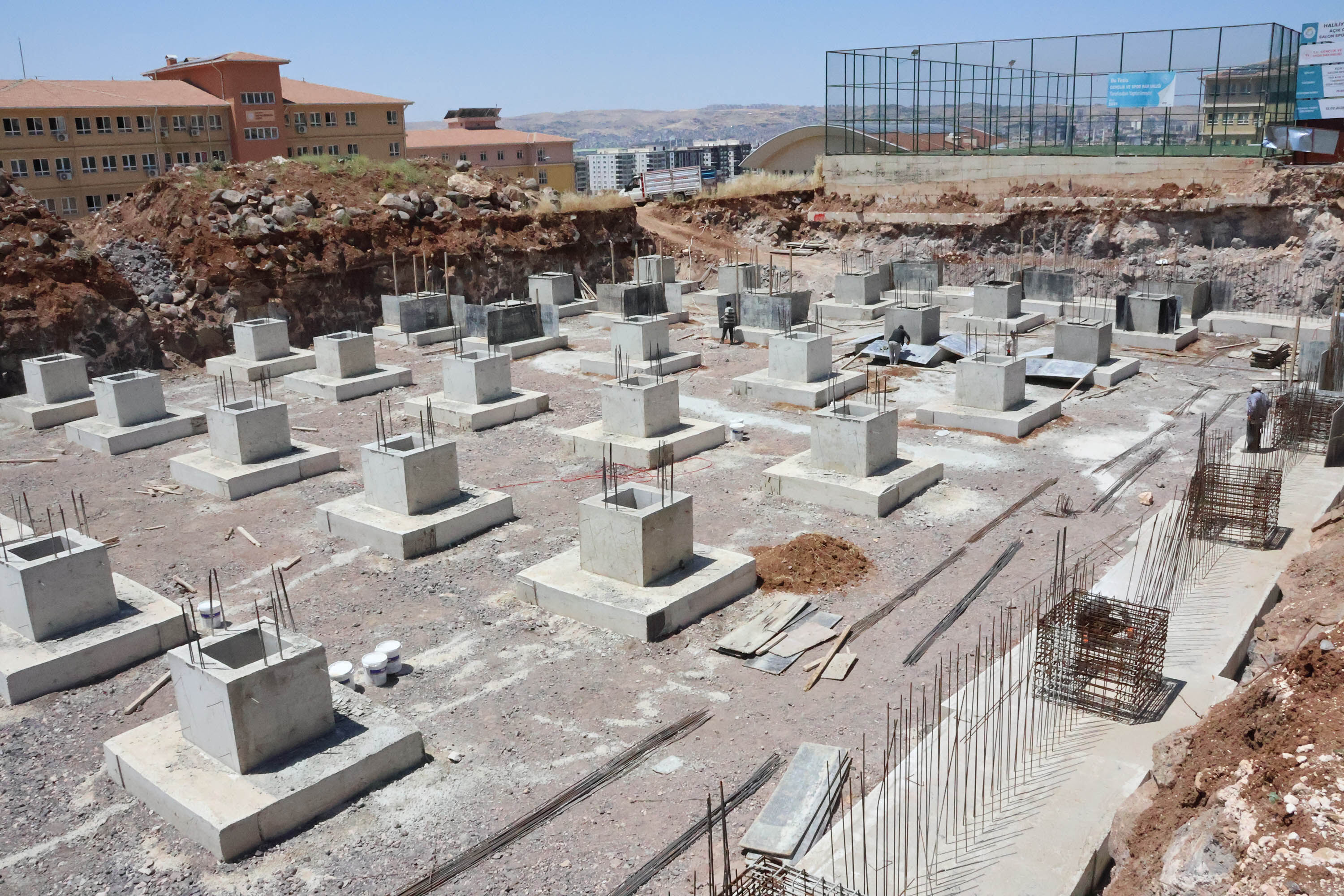 Hali̇li̇ye’de Açik Okçuluk Tesi̇si̇nde Çalişmalar Sürüyor (1)-1
