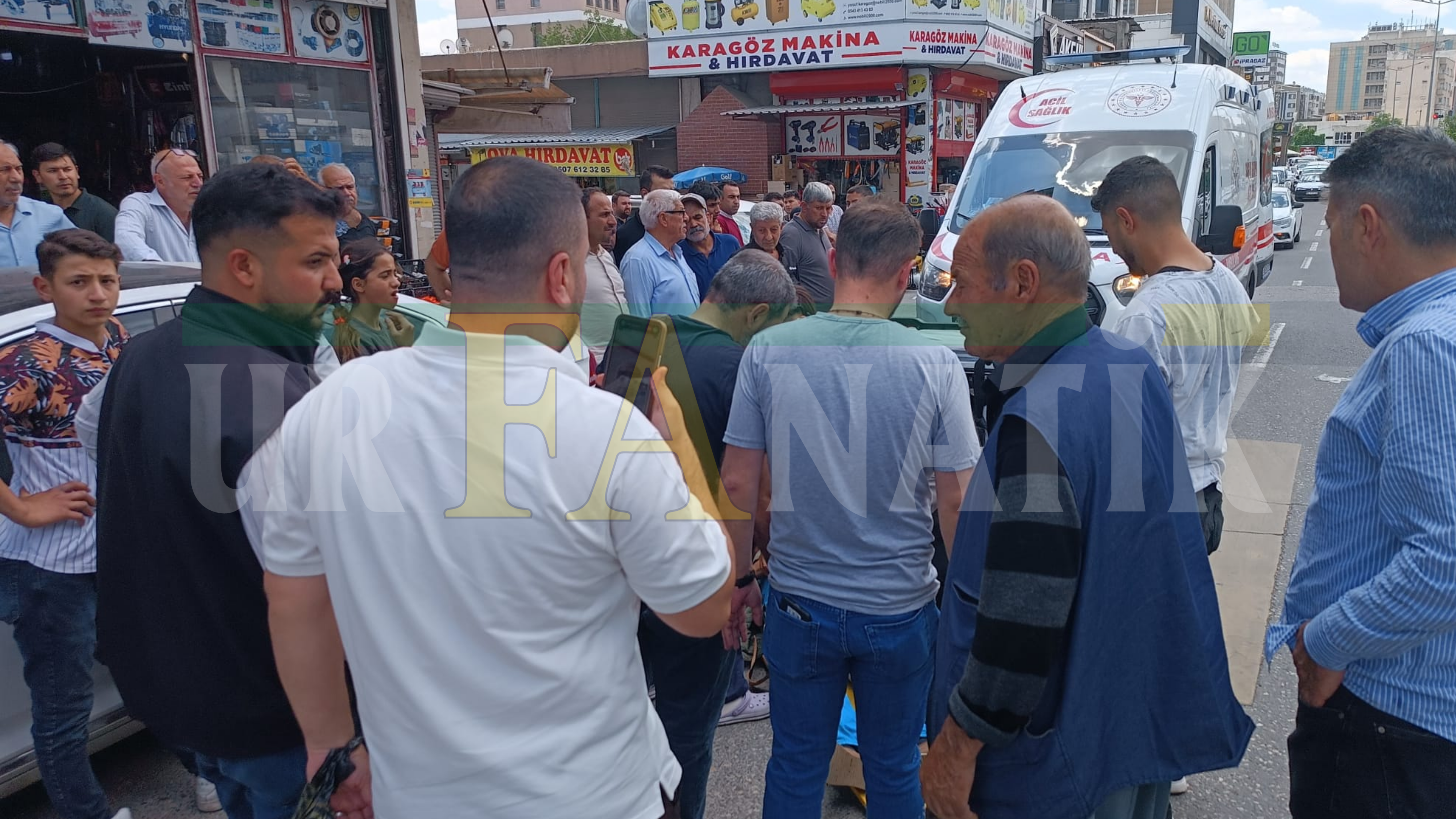 Haliliye'de İki Motosiklet Çarpıştı