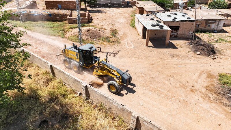 Harran Belediyesi Kırsal Mahallelerde Yol Çalışması Başlattı-1