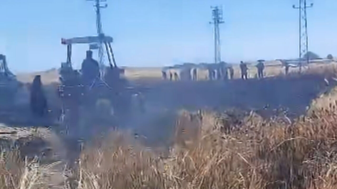 Harran’da Buğday Tarlasında Yangın! (2)