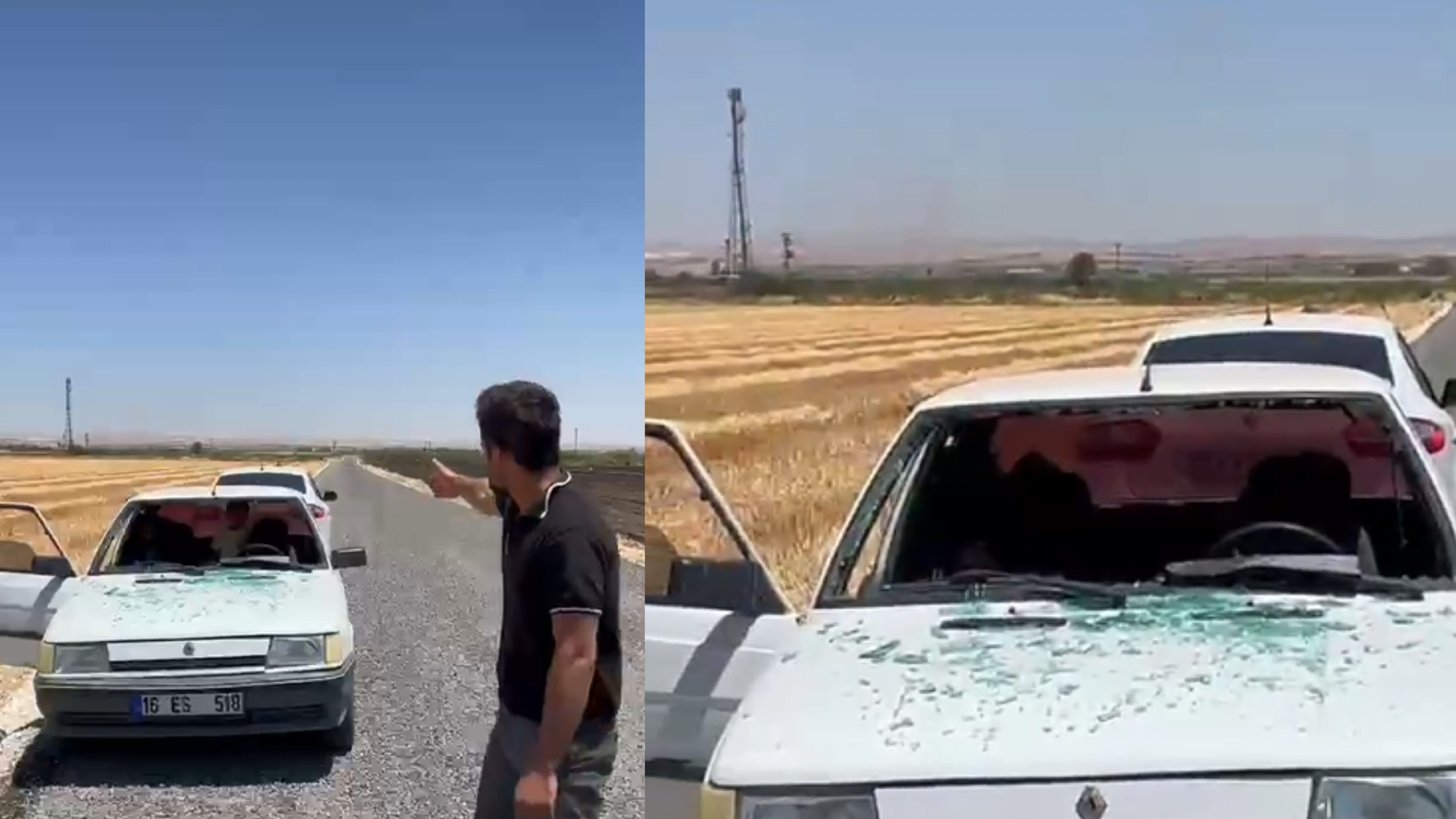 Harran'da Sathi Kaplama Yol Uygulaması