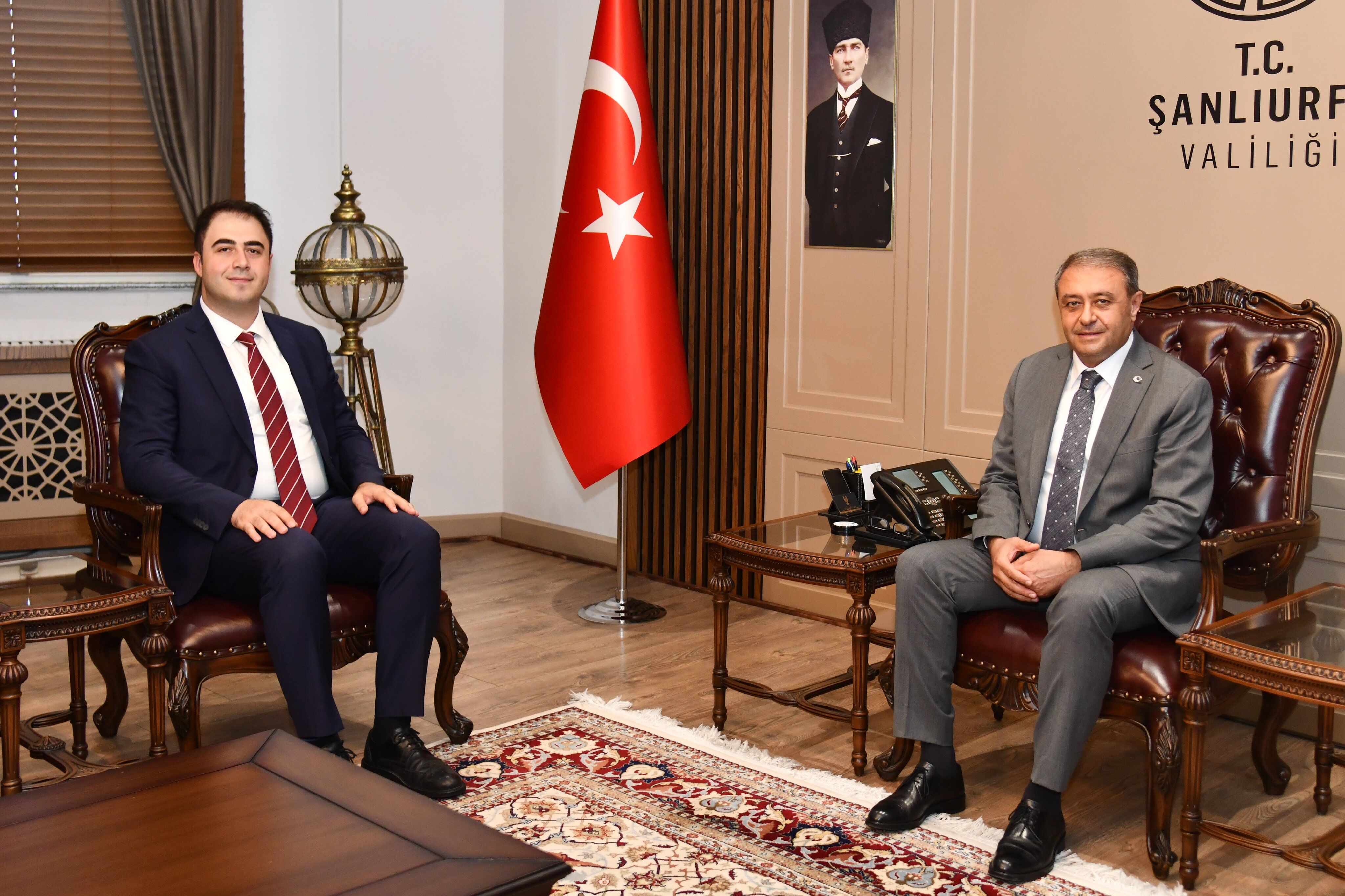 Hasan Şıldak, Şanlıurfa'ya Veda Eden İki İsmi Kabul Etti (1)