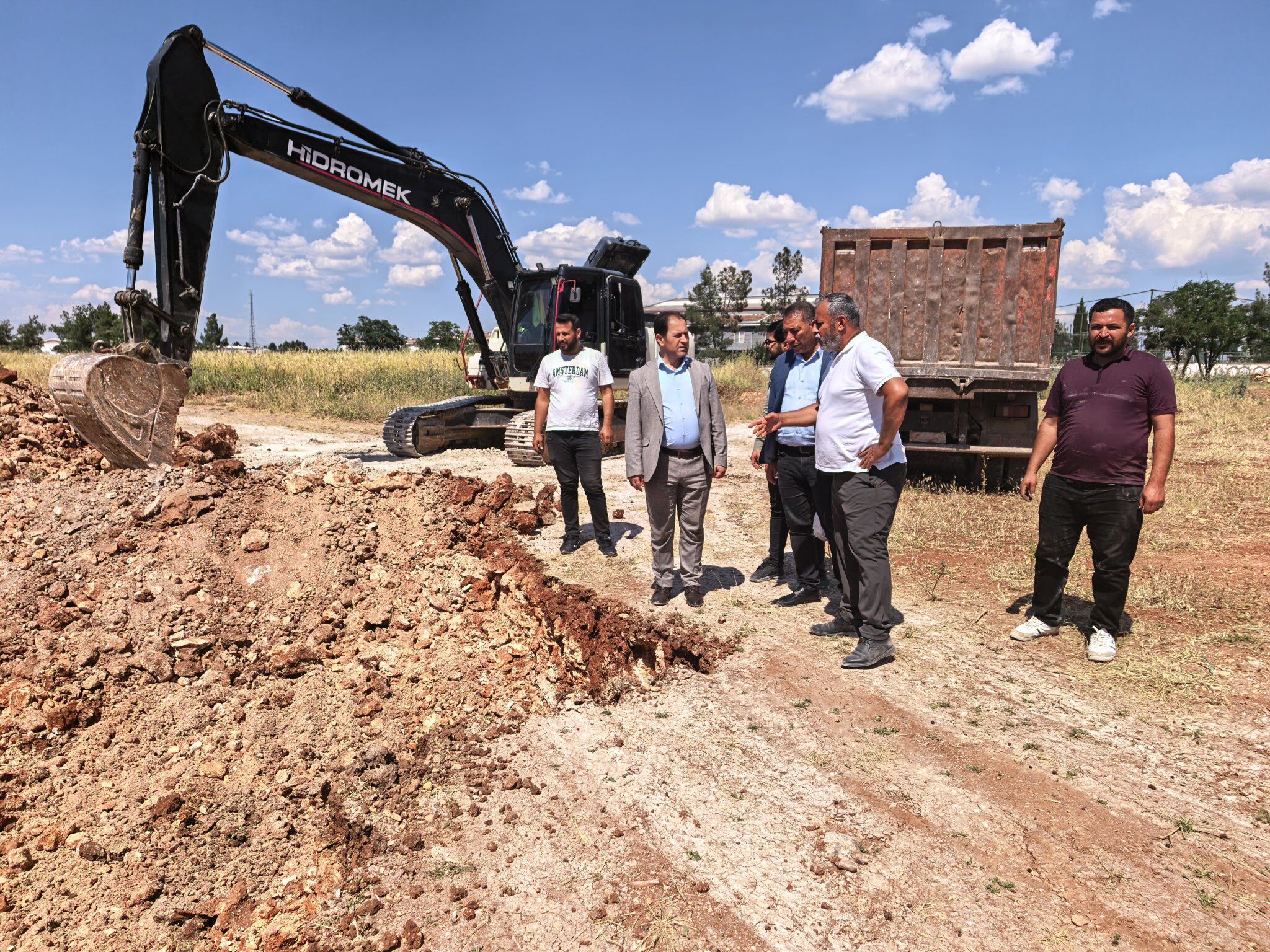 Hilvan’da Yeni Hükümet Konağı Ilk Kepçe Vuruldu