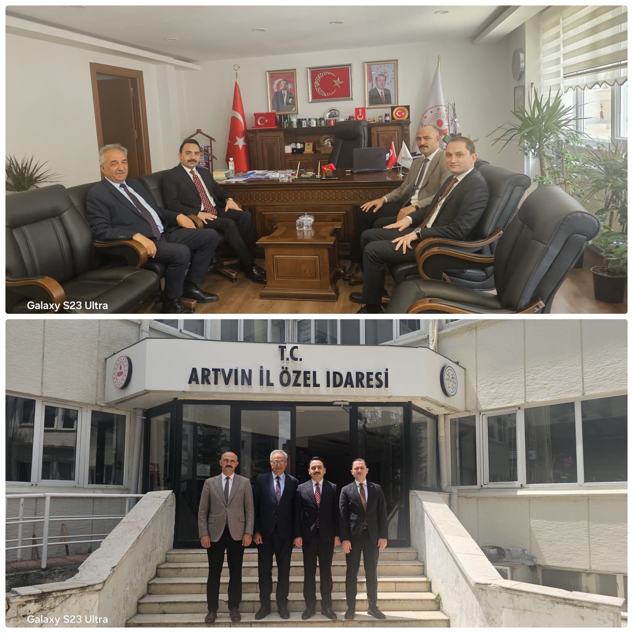 Hilvan'ın Yeni Kaymakamı Zafer Şahin Eski Mesai Arkadaşları Ve Vatandaşlarla Vedalaştı (2)