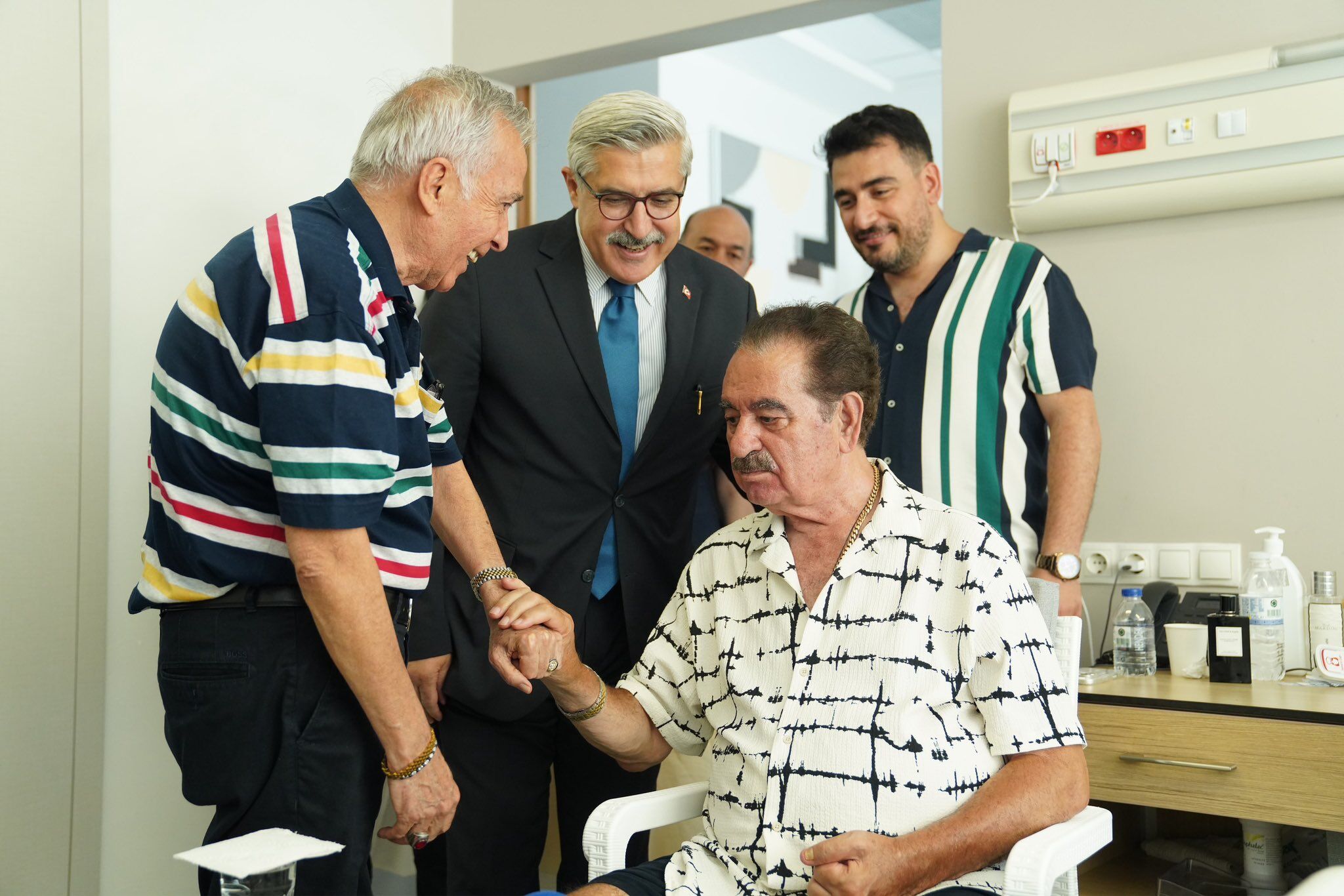 Hüseyin Yayman’dan İbrahim Tatlıses’e Geçmiş Olsun Ziyareti (2)