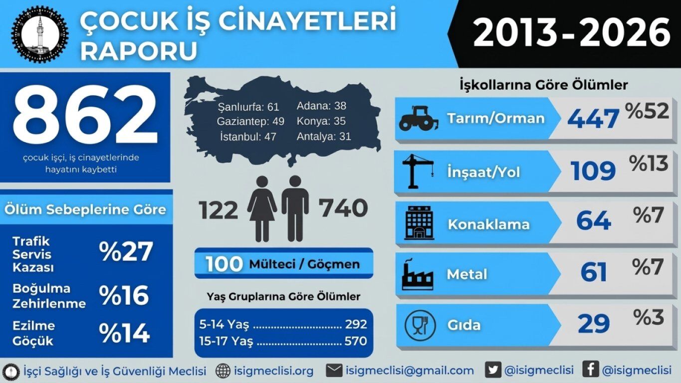 İş Kollarina Göre Ölümler