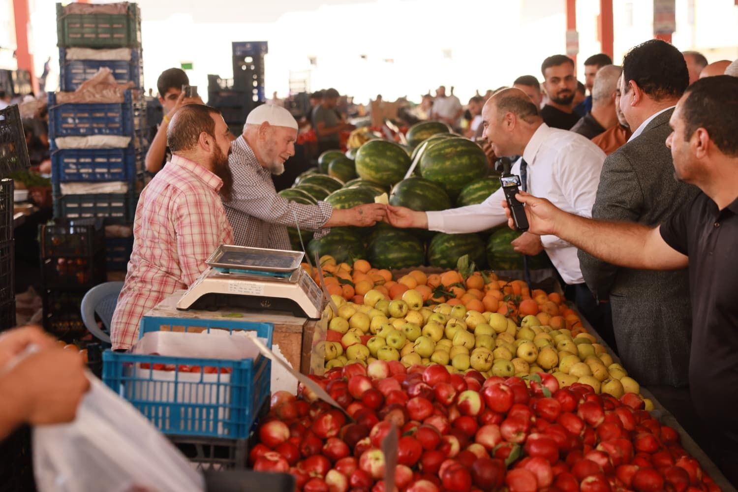 Karaköprü Akbayir Semt Pazari Resmen Açildi (2)