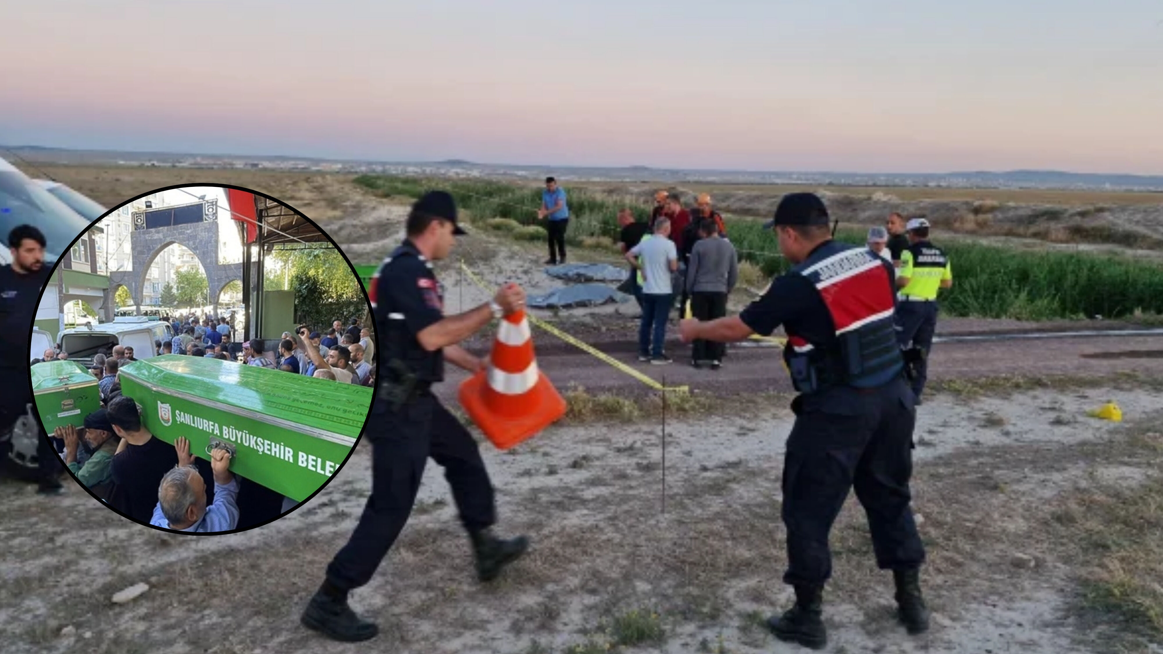 Karaman’daki Feci Kazada Ölen 3 Kardeş, Siverek’te Son Yolculuğuna Uğurlandı (2)