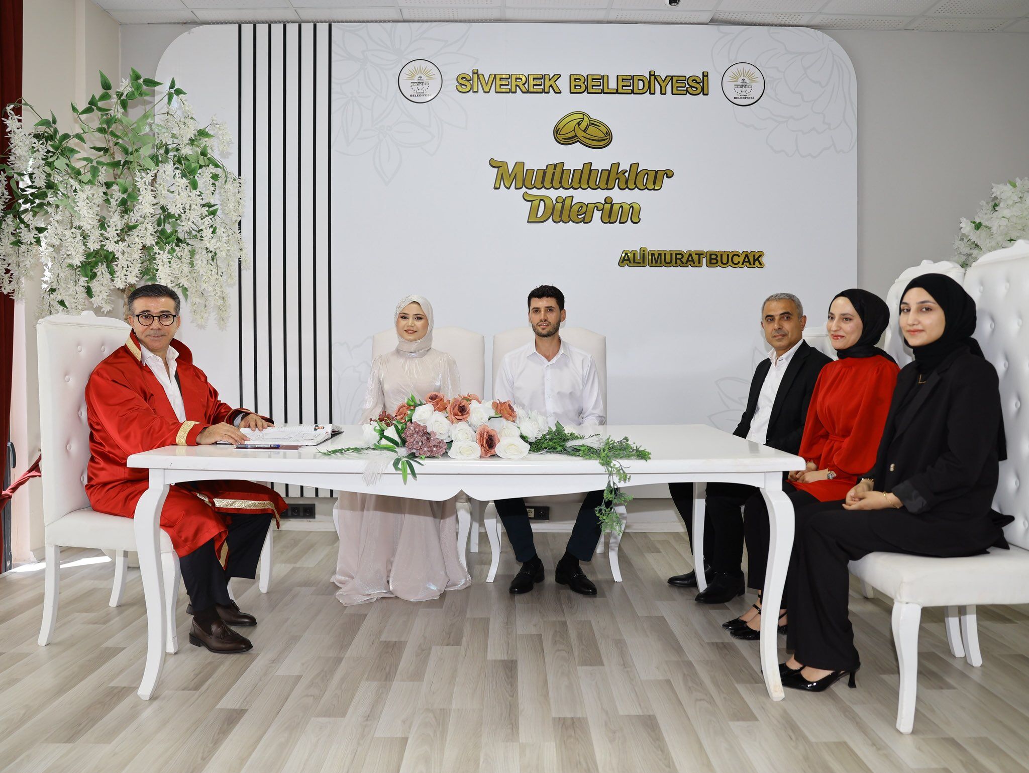 Mendüh Postacı Ve Esra Badacı Çiftinin Nikahı