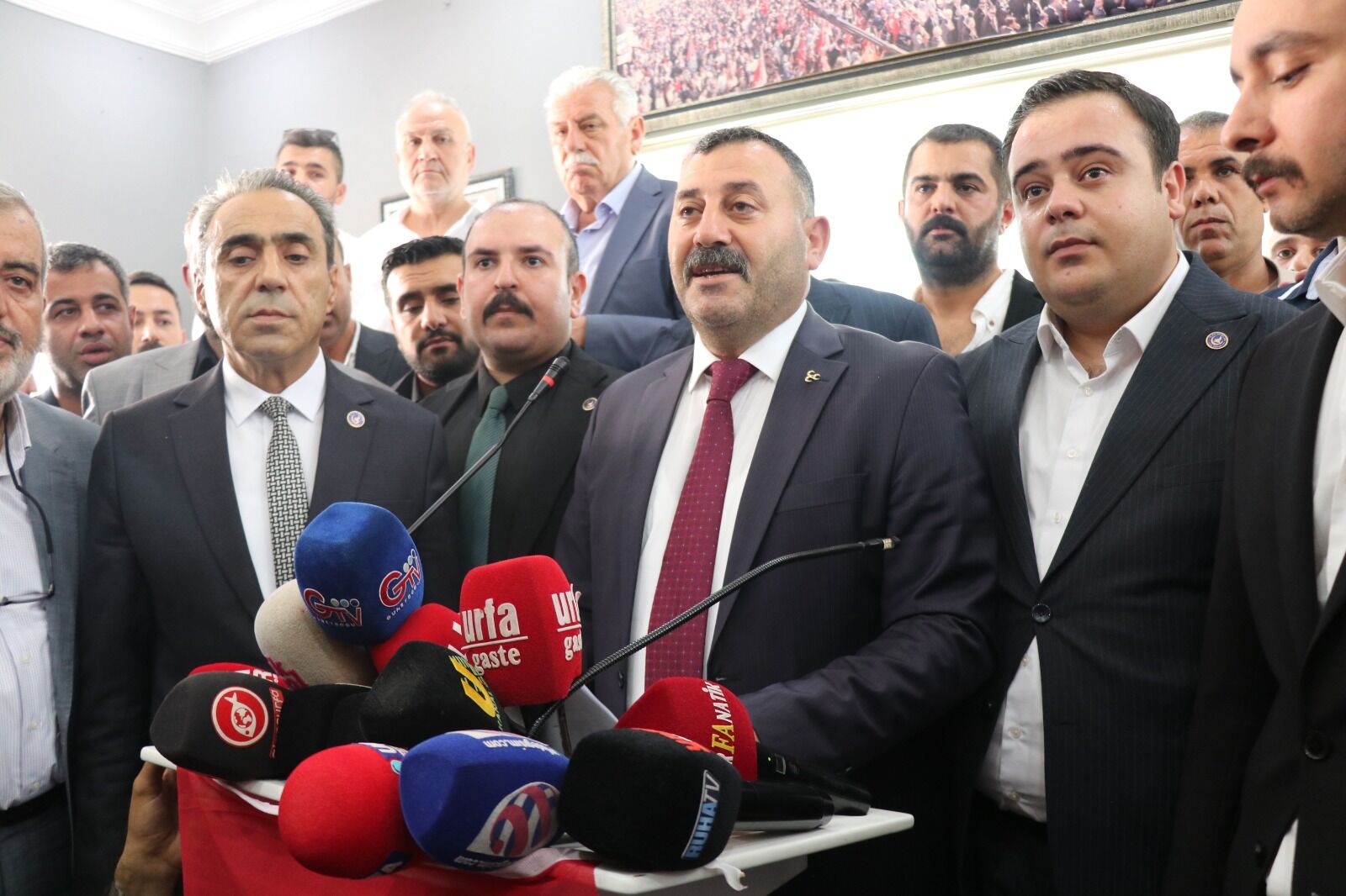 Mhp Şanlıurfa İl Başkanlığında Devir Teslim Töreni Gerçekleşti (26)